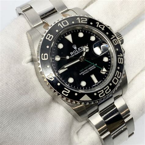 rolex gmt all black price|gmt master 2 black bezel.